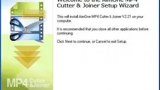 AimOne MP4 Cutter & Joiner screenshot