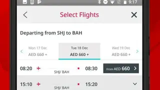 Air Arabia (official app) screenshot