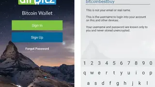Airbitz screenshot