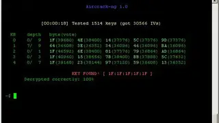 Aircrack-ng screenshot