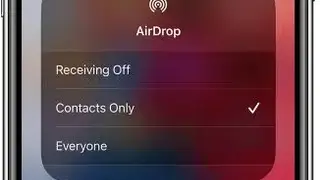 AirDrop screenshot
