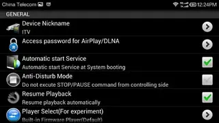 AirPlay/DLNA Receiver screenshot