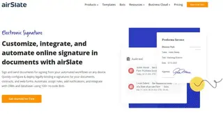 airSlate Electronic Signature screenshot