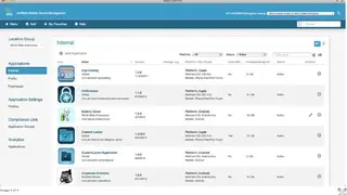 AirWatch screenshot