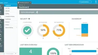AirWatch Mobile Device Management screenshot