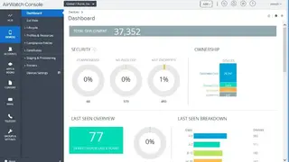 AirWatch Mobile Device Management screenshot