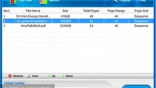 Aiseesoft PDF Merger screenshot