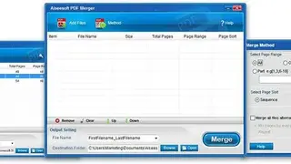 Aiseesoft PDF Merger screenshot