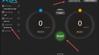 Aja System Test screenshot