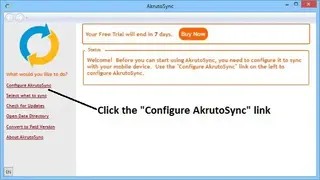 AkrutoSync screenshot