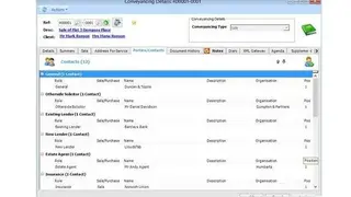ALB Legal Software screenshot