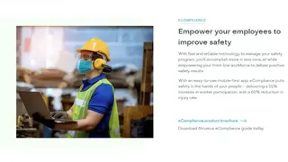 Alcumus eCompliance screenshot