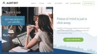 AlertBot Website Monitoring screenshot