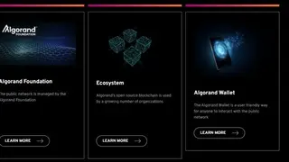 Algorand screenshot