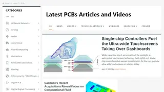 All About Circuits Electronic Search screenshot