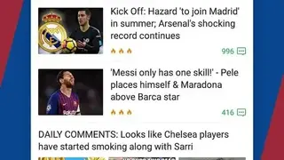 All Football – Barcelona News & Live Scores screenshot