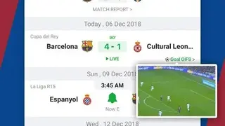 All Football – Barcelona News & Live Scores screenshot