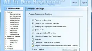 All-In-One Keylogger screenshot
