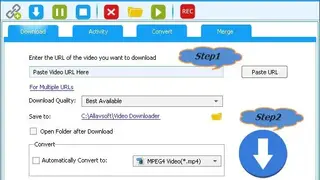 Allavsoft screenshot