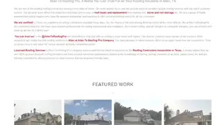 Allen Tx Roofing Pro screenshot