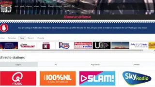 Allradio screenshot