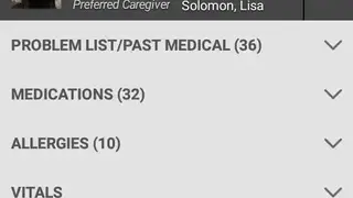 Allscripts Sunrise EHR screenshot