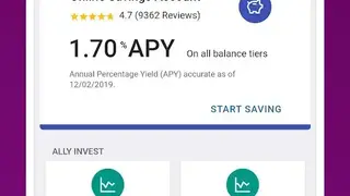 Ally Mobile screenshot