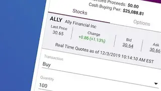 Ally Mobile screenshot