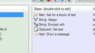 AlomWare Actions screenshot