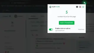 Aloware screenshot