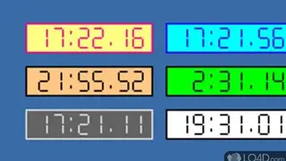 Alpha clock screenshot