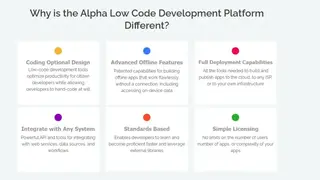 Alpha Software screenshot