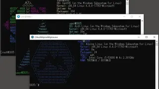 Alpine Linux screenshot