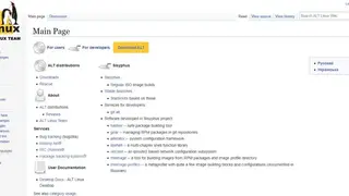 ALT Linux screenshot