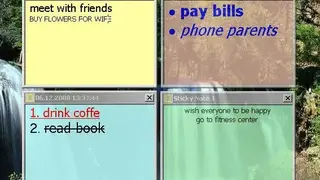 AltarSoft Sticky Notes Manager screenshot