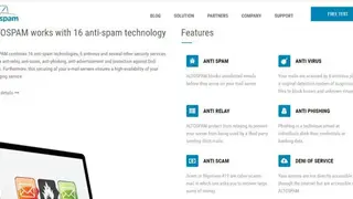 Altospam screenshot