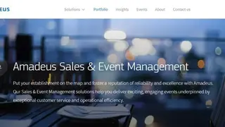 Amadeus Sales & Event Management screenshot