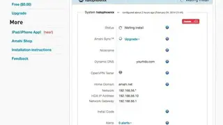 Amahi Home Server screenshot