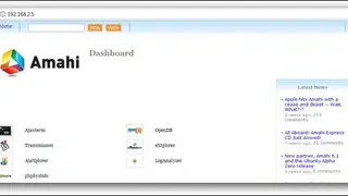 Amahi Home Server screenshot