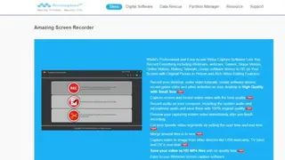 Amazing Free Screen Recorder screenshot
