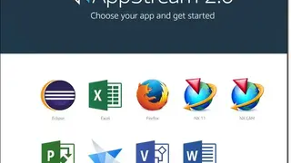 Amazon AppStream screenshot