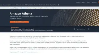 Amazon Athenac screenshot