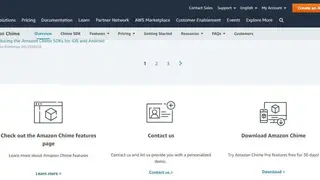 Amazon Chime screenshot