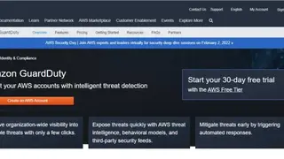 Amazon GuardDuty screenshot
