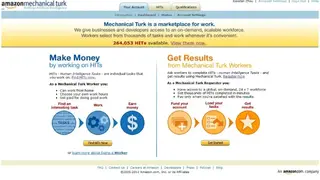 Amazon Mechanical Turk screenshot