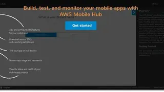 Amazon Mobile Hub screenshot