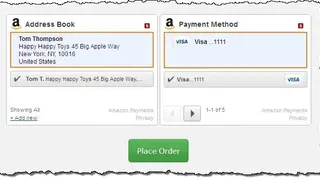Amazon Payments screenshot