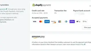 Amazon Payments screenshot