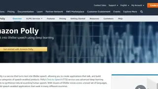 Amazon Polly screenshot