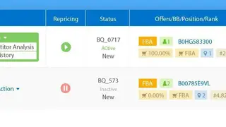 Amazon Repricing Central screenshot